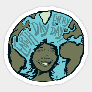 Earth Day Everyday Sticker